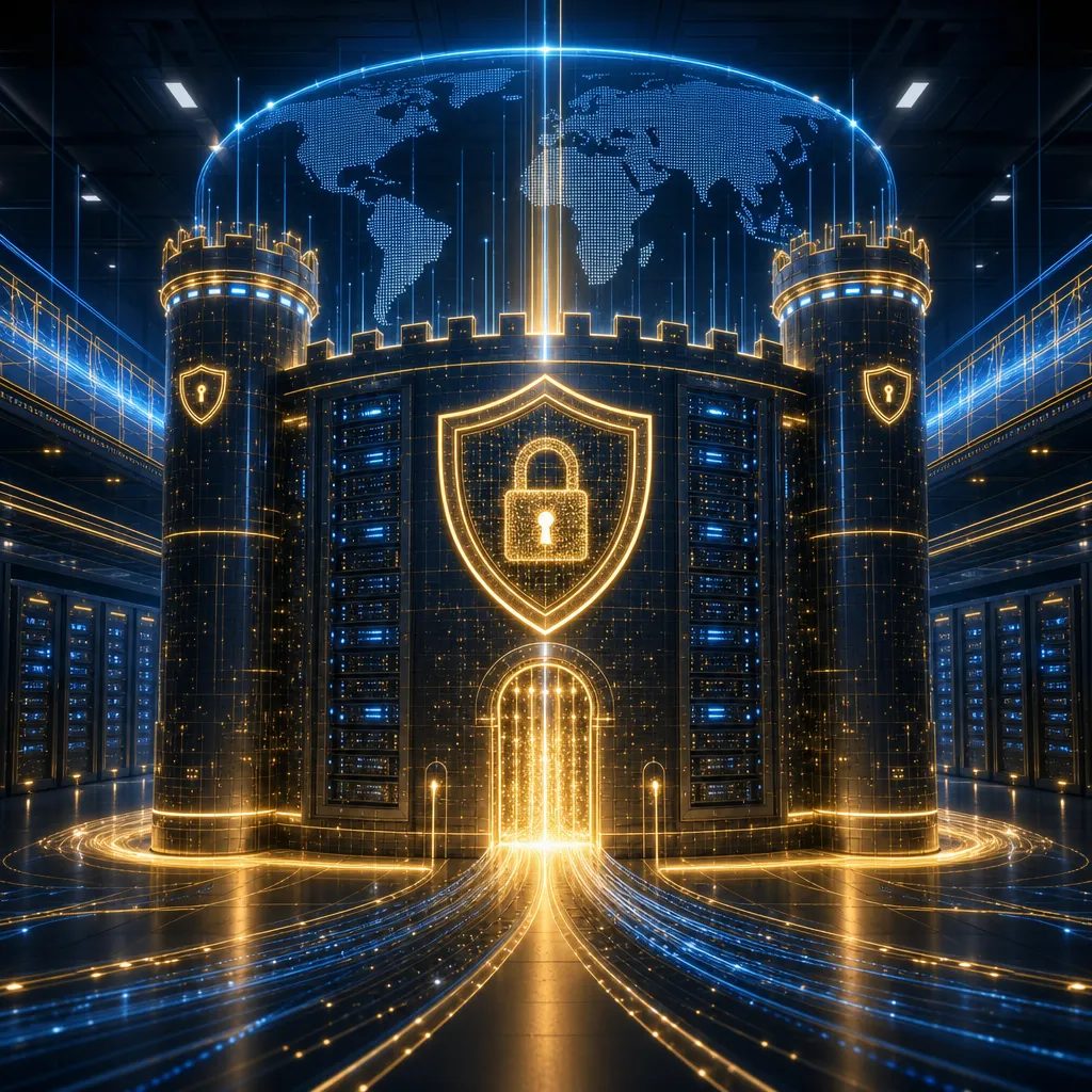 Secure on-premise AI architecture diagram